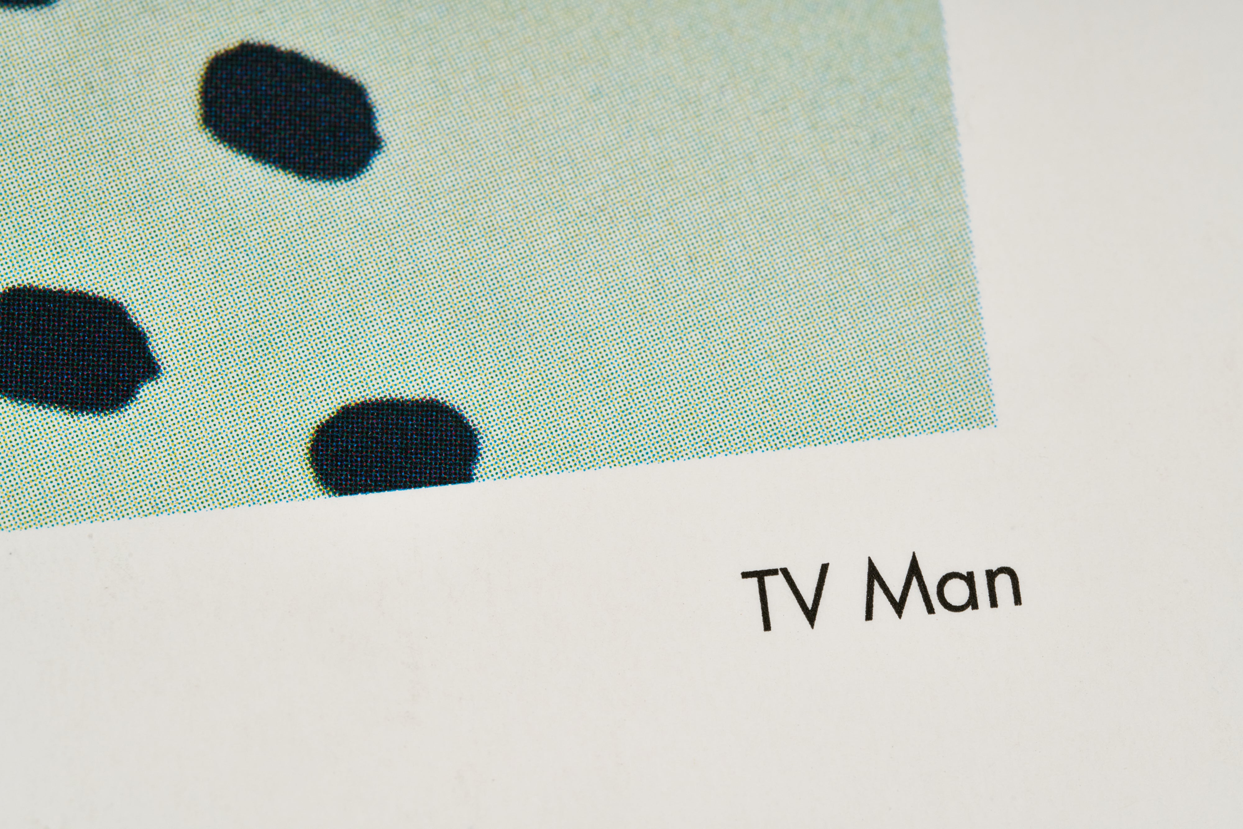 限定20点】TV Man 1986 - Za Gallery 1999 / キース・へリング