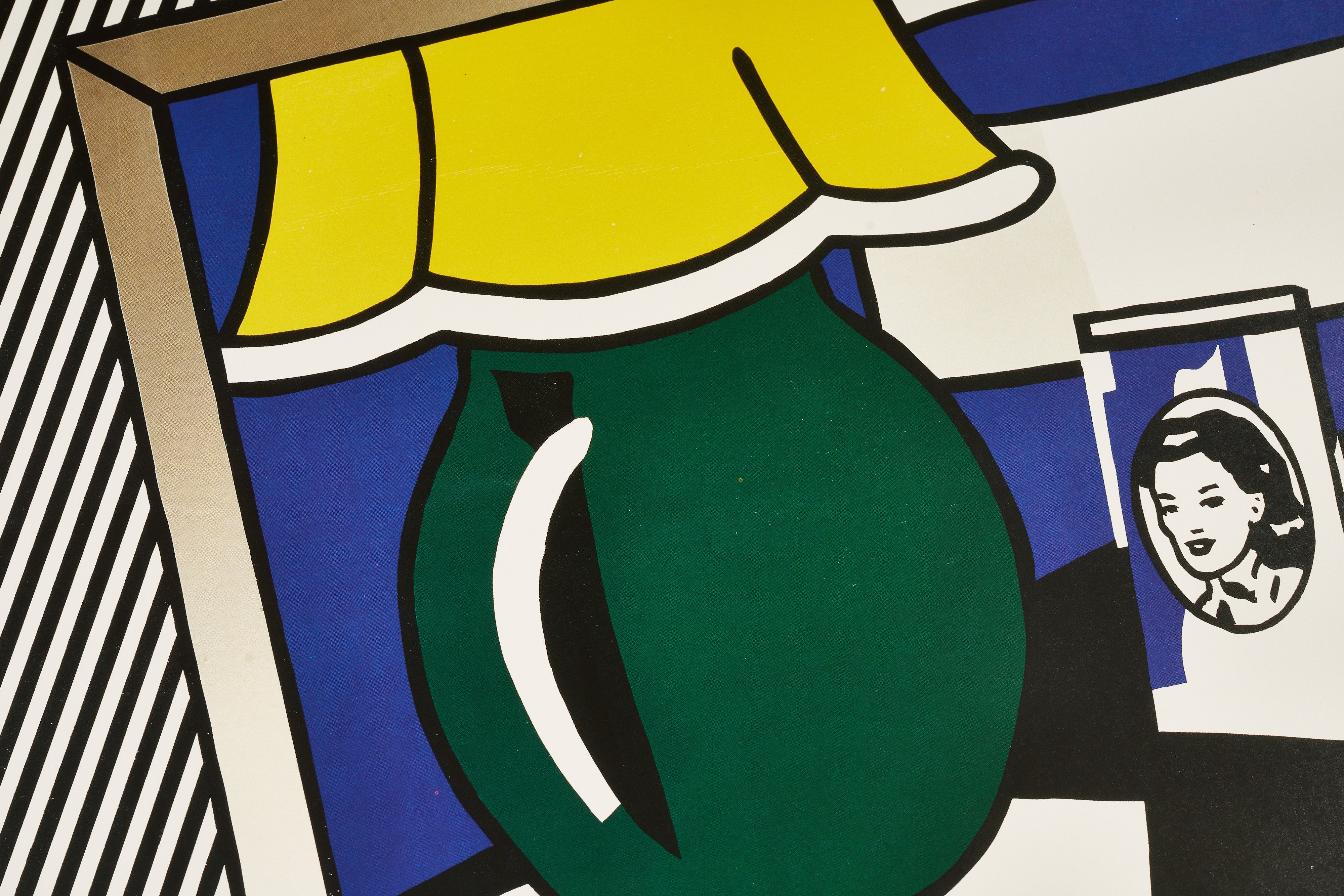 1990年代製｜限定15点】Two Paintings: Green Lamp 1984 - Heland