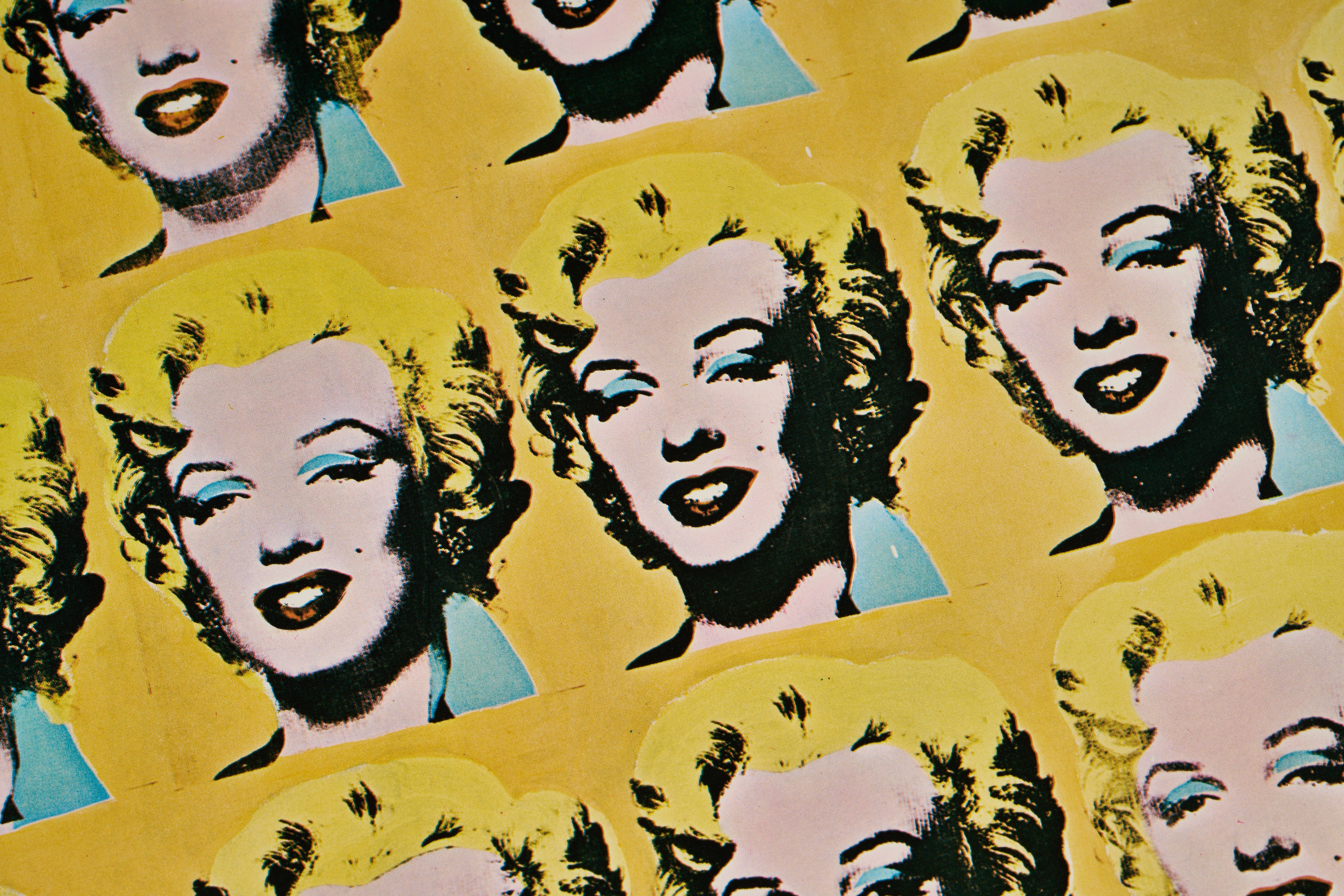 AndyWarhol ポスター Galerie Binhold マリリンモンロー Amazon.co.jp