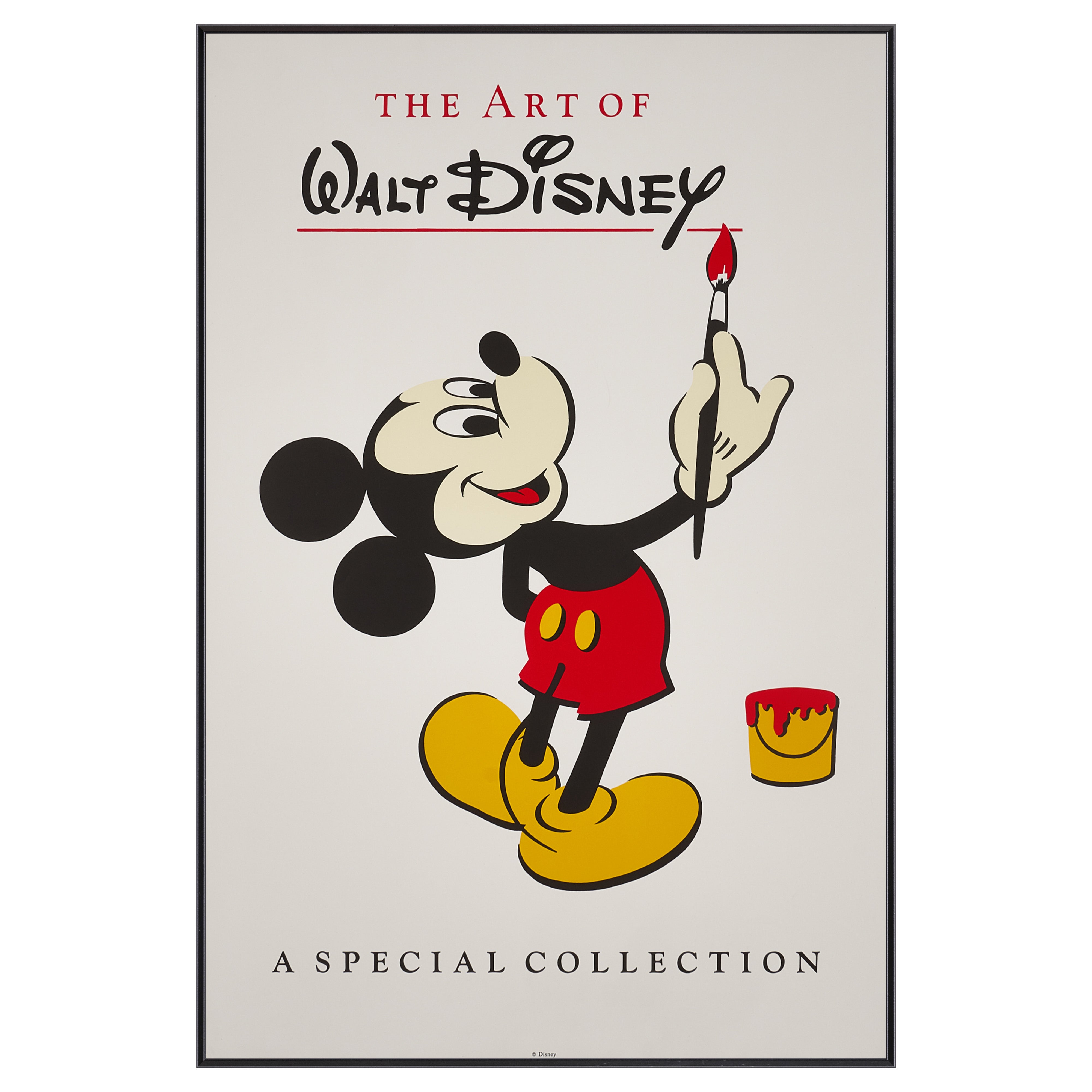 1990年代製｜限定10点】THE ART OF WALT DISNEY (Mickey Mouse