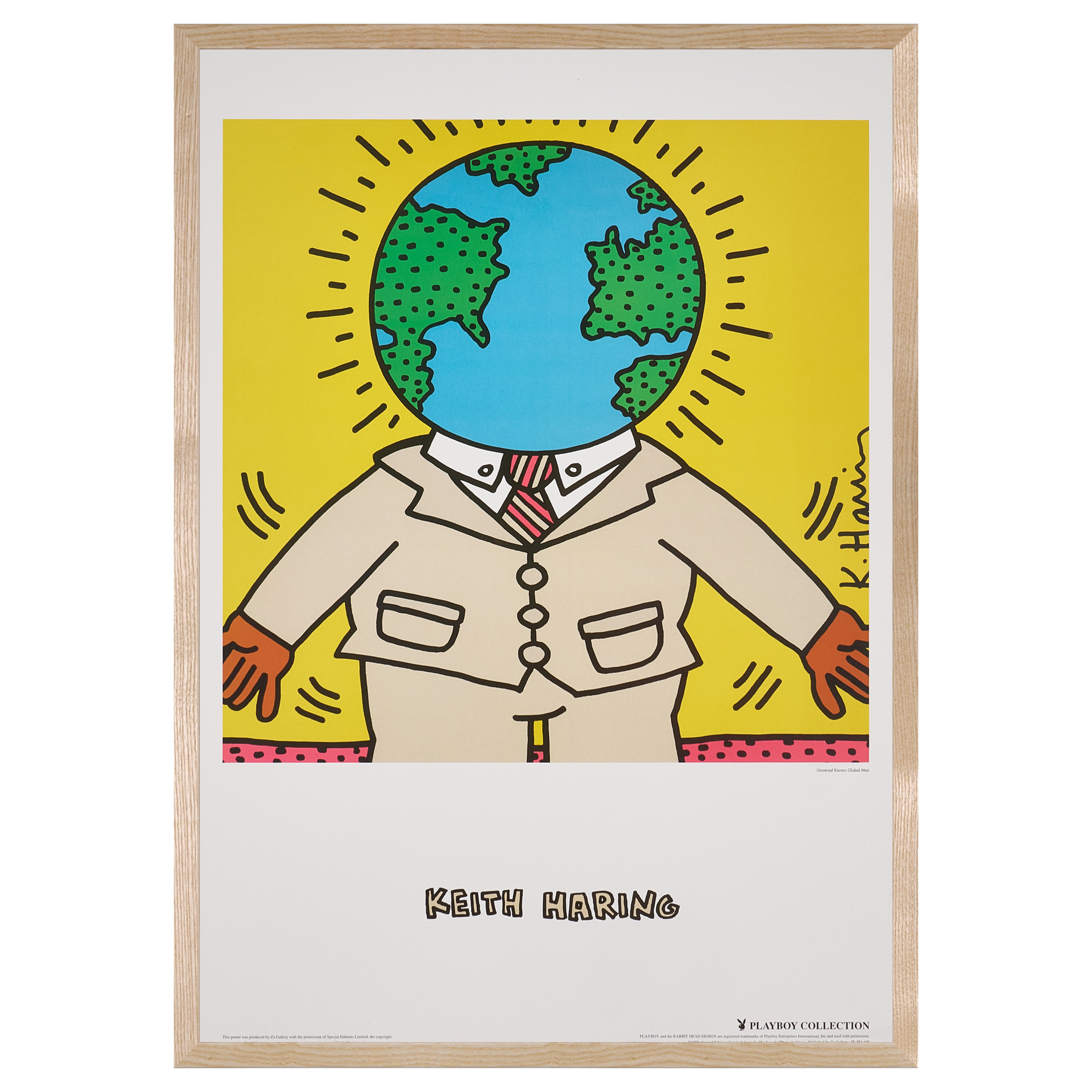1999年製｜限定30点】Earth Man 1986 - Za Gallery / キース・へリング