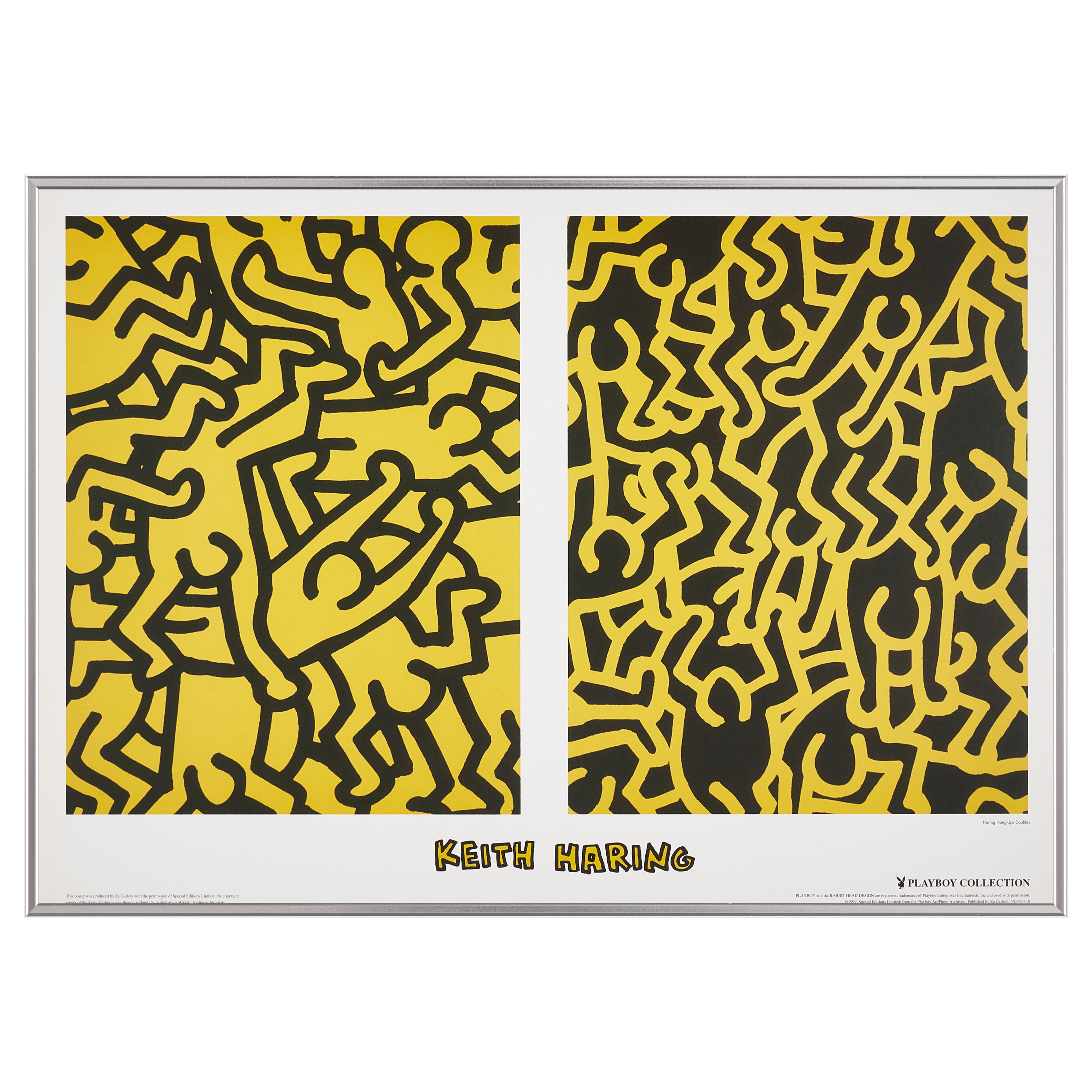 限定20点】Haring Hang-Ups Doubles 1986 - Za Gallery 1999 / キース