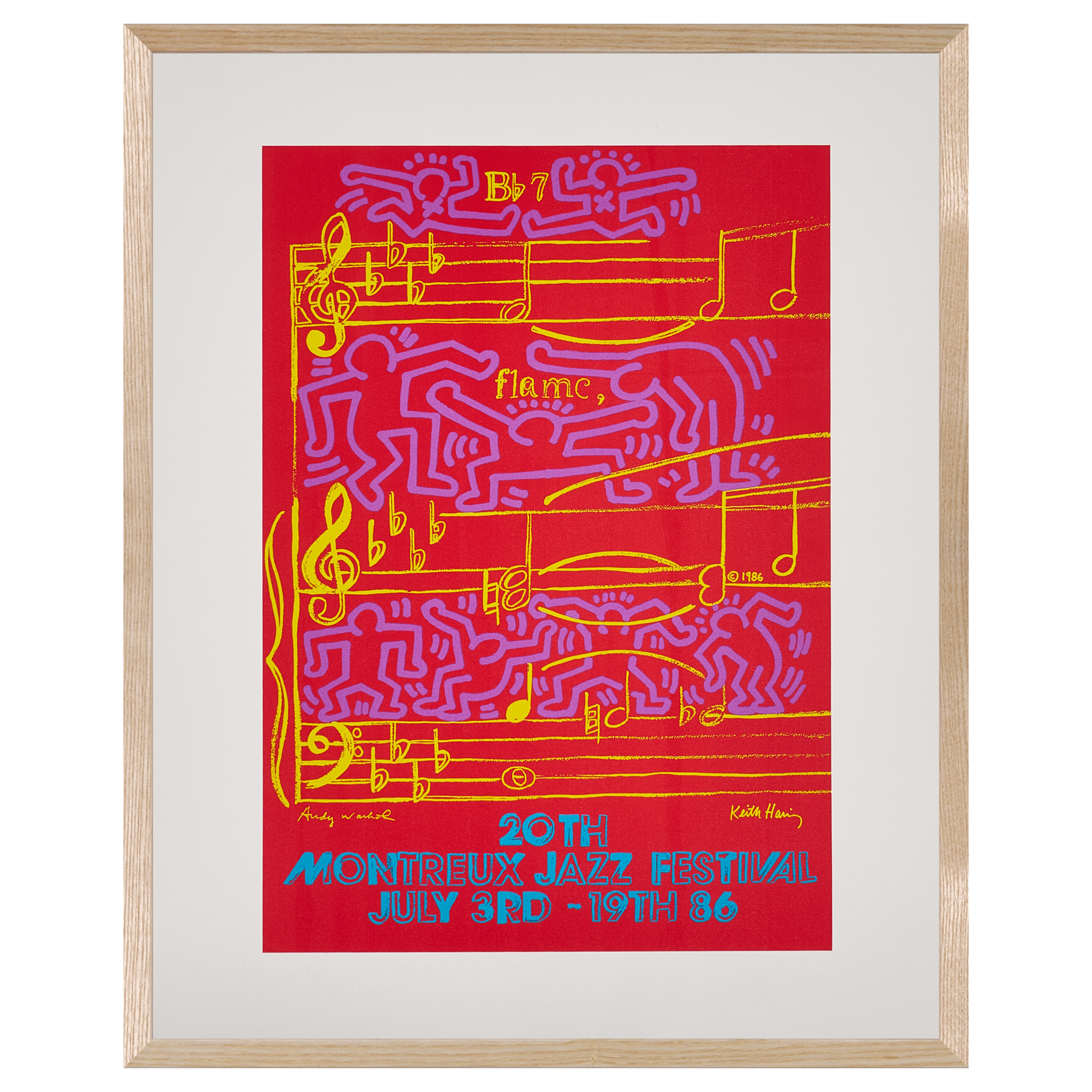 1990年代初期製｜限定50点】MONTREUX JAZZ FESTIVAL 1986 - Albin