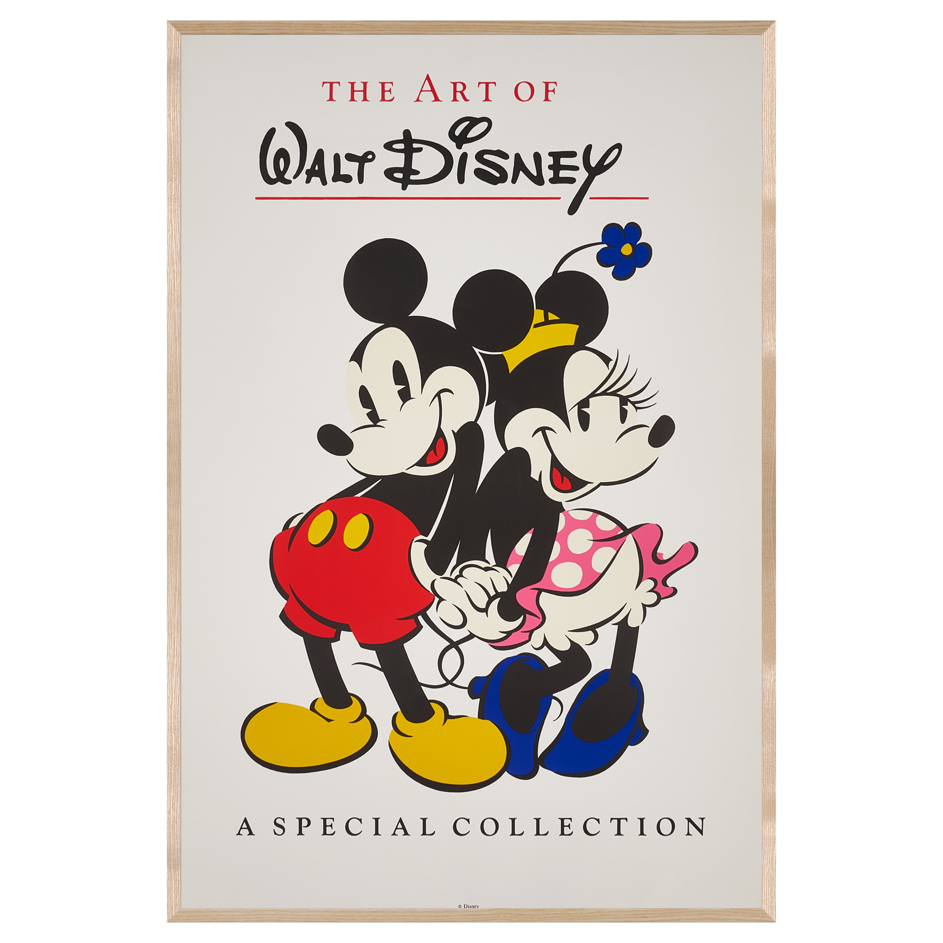 1990年代製｜限定10点】THE ART OF WALT DISNEY (Mickey Mouse