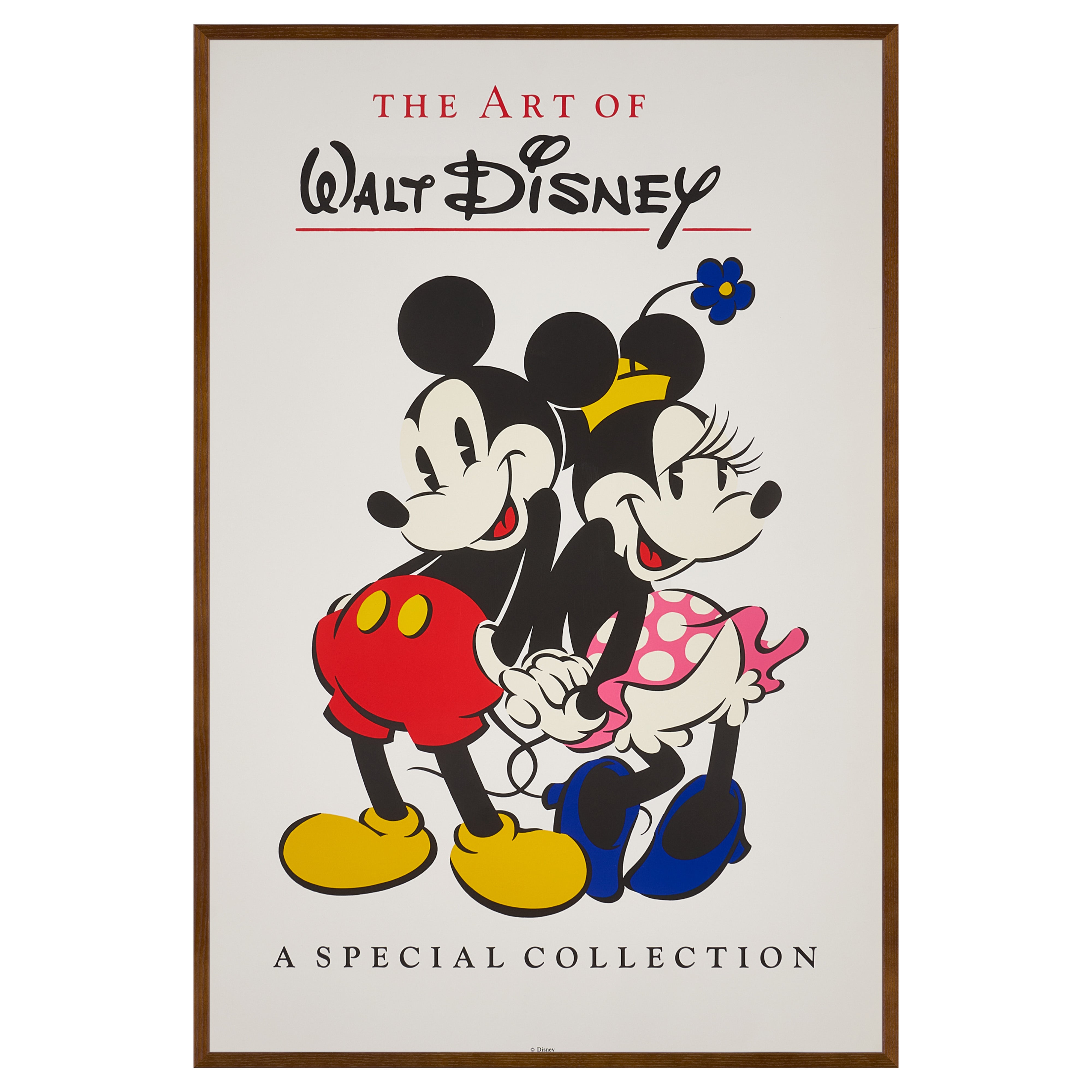 1990年代製｜限定10点】THE ART OF WALT DISNEY (Mickey Mouse